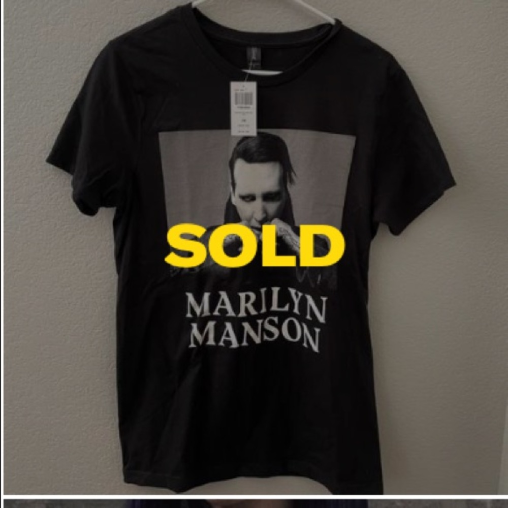 NWT Marilyn Manson Shirt